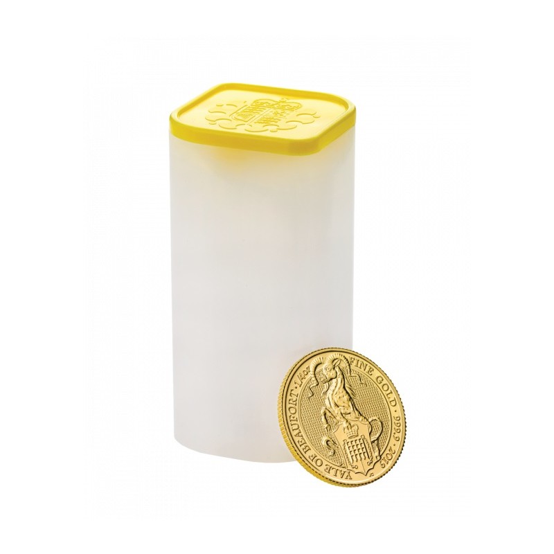 Золотая монета Великобритании "Йель Бофорта" 2019 г.в., 7.78 г. г чистого золота (проба 0.9999)