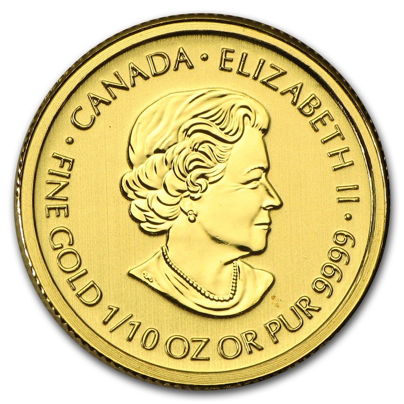 Золотая монета Канады "Черные дьяволы" 2015 г.в., 3,11 г чистого золота (Проба 0,9999)